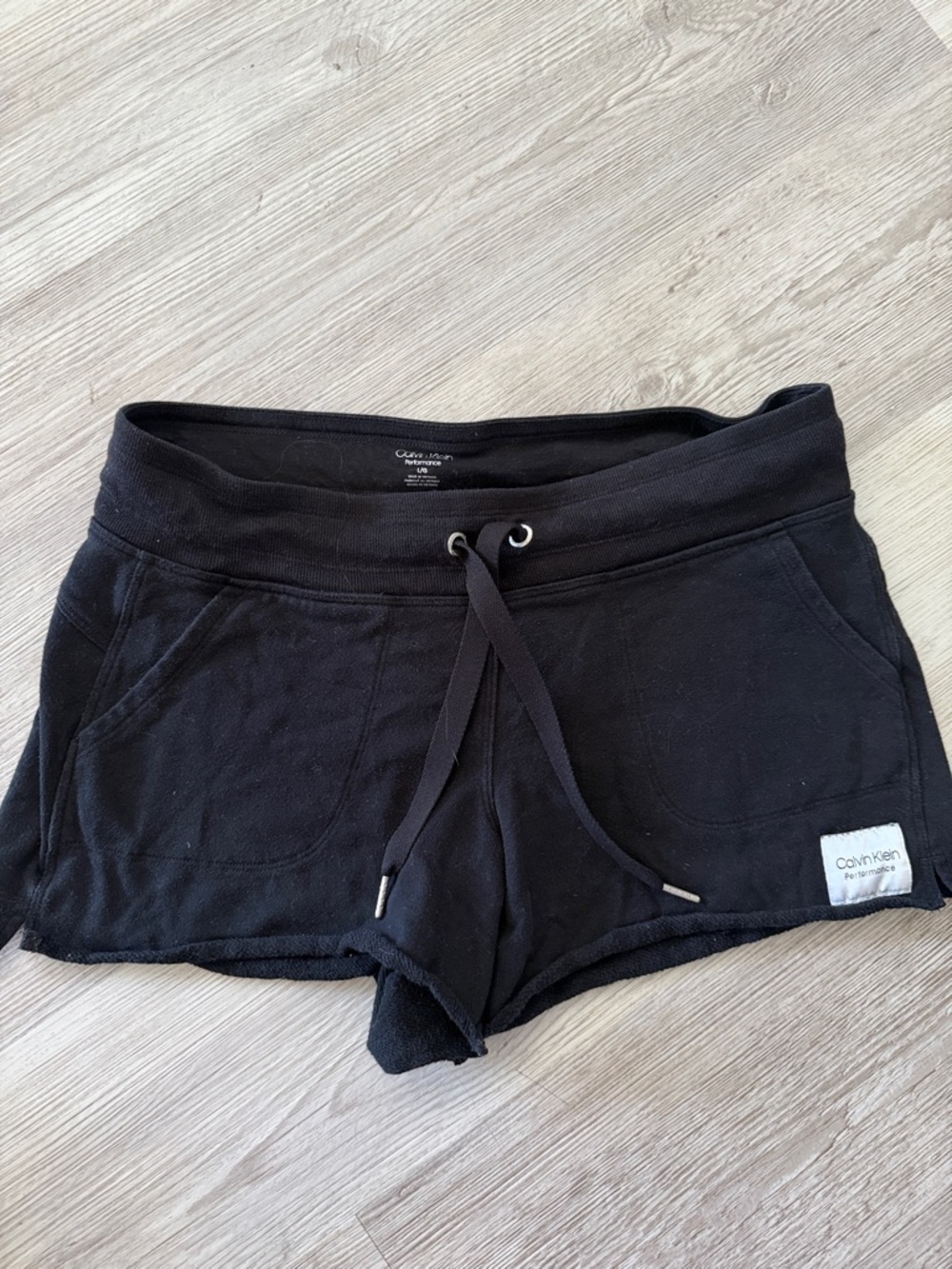 Calvin Klein Black Women's Athletic Lounge Shorts
